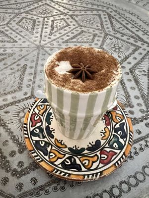 Chai latte   at Let's Be in Tamraght