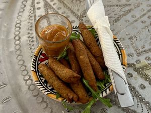 Falafel   at Let's Be in Tamraght