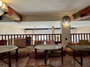 Seating at mezzanine level   at Let's Be in Tamraght