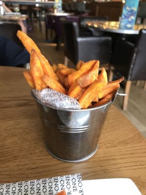 Sweet potato fries @ All Bar One, Oxford at All Bar One in Oxford