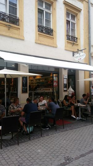 Ice cream! at Eiscafe Puro in Heidelberg