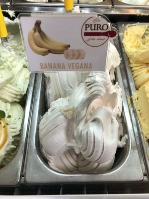 vegan banana at Eiscafe Puro in Heidelberg