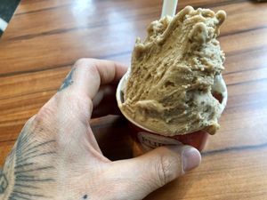 vegan cup at Eiscafe Puro in Heidelberg