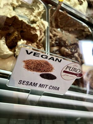 vegan  at Eiscafe Puro in Heidelberg