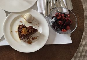 Dessert!  at The Blakeney Hotel in Blakeney