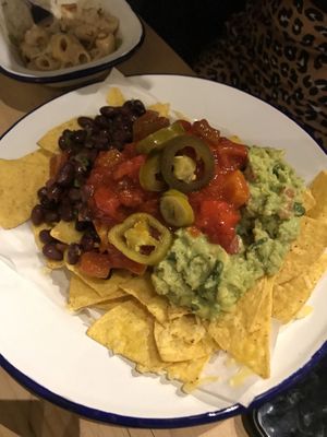 Nachos at Wicked Vegan in South West London