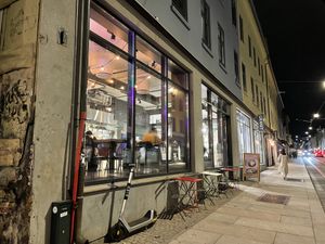 From the outside  at Creperie de Mari in Oslo