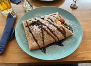 Vegan ‘Cook Chef’ crêpe  at Creperie de Mari in Oslo