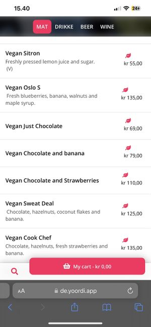   at Creperie de Mari in Oslo