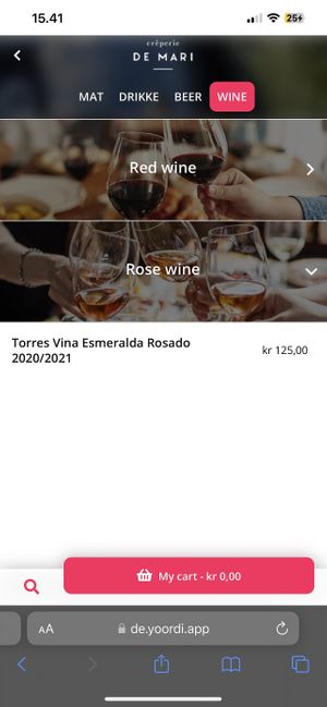   at Creperie de Mari in Oslo