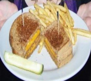 Vegan Grilled Cheese at Triple Rock Social Club in Minneapolis