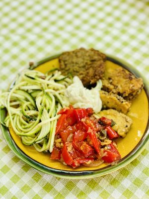 choice of 5 dishes from the daily menu  at Vegan e Veg in Messina
