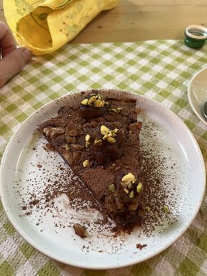 Castagnaccio  at Vegan e Veg in Messina
