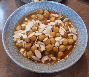 Chick pea stew at Lunya in Liverpool