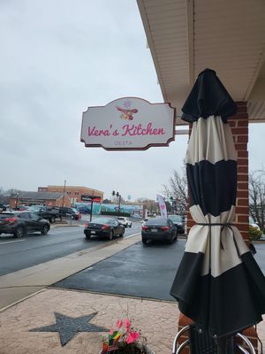 Great signage at Vera's Kitchen in Manassas