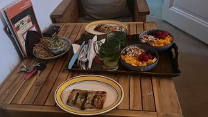 Ontbijt 1  at Vegan B&B Valkenbos in The Hague