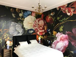 Immerse in the overwhelming flower decor, surrender to the typical classical Dutch details and lavish on the delish vegan breakfast in the morning.  at Vegan B&B Valkenbos in The Hague