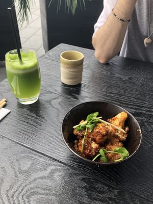 Bang bang cauliflower  at Wagamama in Liverpool