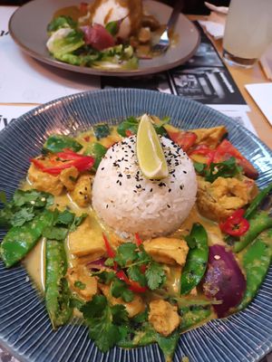 Tofu raisukaree at Wagamama in Liverpool