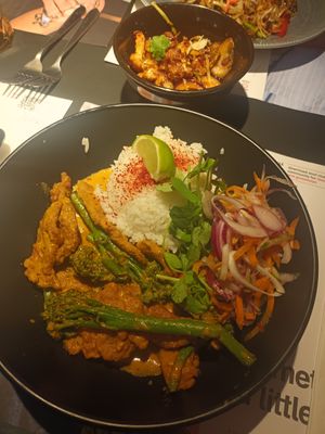 Coconut kare with tender vegan chickn at Wagamama in Liverpool
