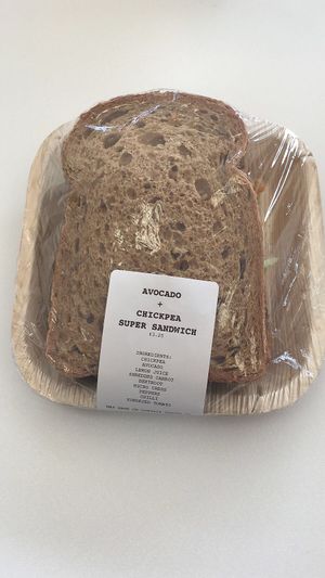 Vegan sandwich  at NU TO GO in Gateshead