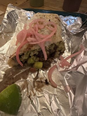 Ate half before the picture 😅  at Acapulco in San Juan