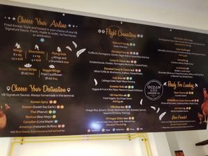 Menu at Acapulco in San Juan