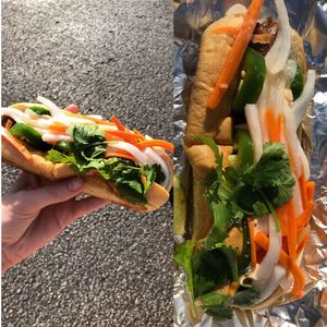 Banh Mi   at Wheat Street Dogs - Food Cart in Wichita
