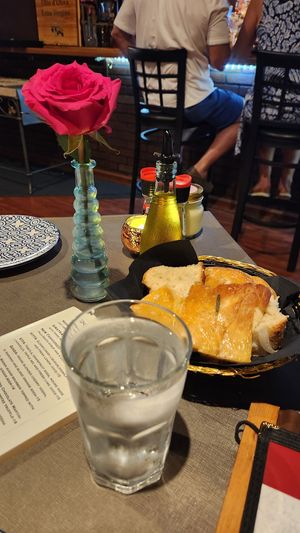 Bread with oil at Amore in Grand Rapids