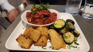 Vegan Sausage at Amore in Grand Rapids