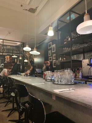 Indoors at Ellis Gourmet Burger in Bruges