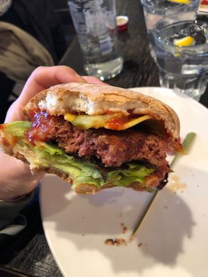 Beyond burger  at Ellis Gourmet Burger in Bruges