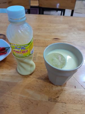 Sua bap (corn milk drink) at Phuc Thien in Da Nang