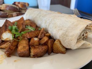 Breakfast burrito  at Urban Counter in Vallejo
