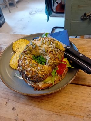 Bagel at Quench in The Hague