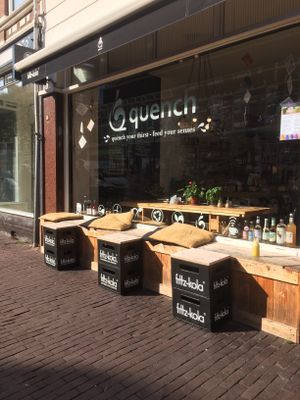 Outside at Quench in The Hague