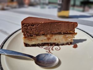 Snickers cake at Open New Doors in Mjolby