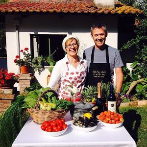 that's us! at Feudi 1165 in Sabaudia