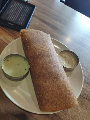 Plain dosa without ghee at MTR Malaysia in Kuala Lumpur