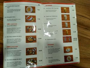 Bit of the menu part 4 at MTR Malaysia in Kuala Lumpur