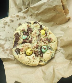 Mini egg cookie 🍪 at Hive Coffee Company in Jarrow