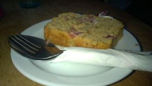 Plum tea loaf  at Hive Coffee Company in Jarrow