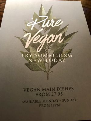 Menu at The Sheep Heid Inn in Edinburgh