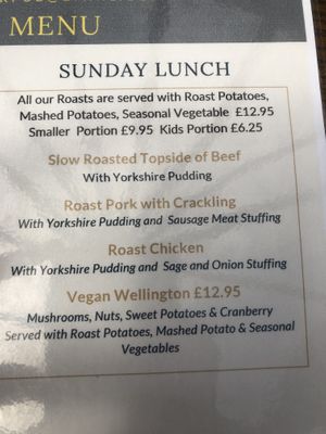 Wellington is really a pie  at Baydale Beck Inn in Darlington