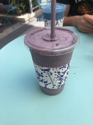 Herculues smoothie  at Backyard Bowls in Santa Monica