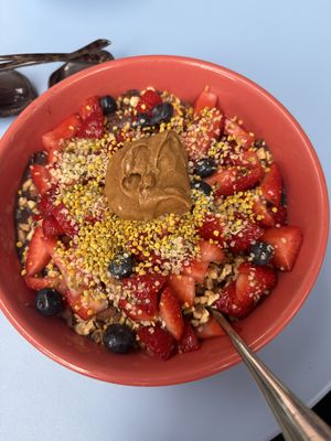   at Backyard Bowls in Santa Monica