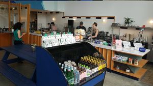 Inside at Backyard Bowls in Santa Monica