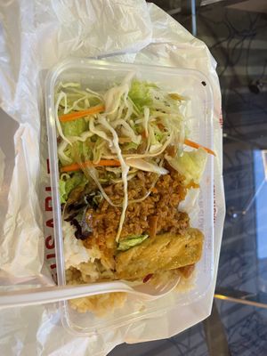 Delicious to go meal they made for me 💙  at Hanh Phuc - Vegetarian Restaurant in Surry Hills