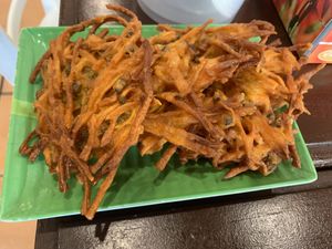 Sweet potato fries   at Hanh Phuc - Vegetarian Restaurant in Surry Hills