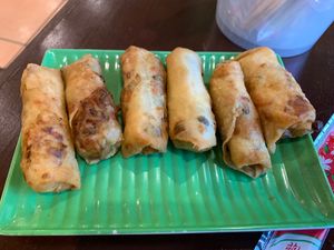 Spring rolls. Pretty good  at Hanh Phuc - Vegetarian Restaurant in Surry Hills